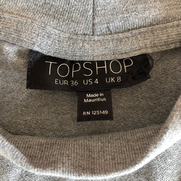 Softest Topshop Twist-Front Choker-Neck Top XS - Picture 13 of 16